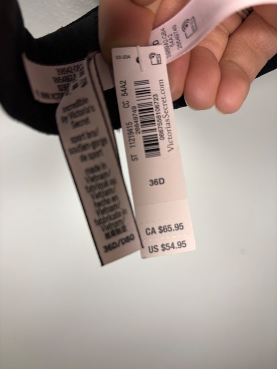 Victoria's Secret Incredible Sports Bra Size 36D NWT - Picture 4 of 6